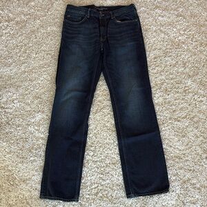 Banana Republic Denim Jeans, Straight, 34 X 34. Dark Wash.
